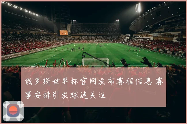 俄罗斯世界杯官网发布赛程信息 赛事安排引发球迷关注